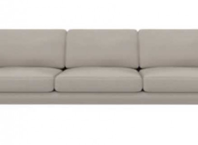 Luxus Sofa Grau Farbe Wohnzimmer Polster Textil Dreisitzer Couch Couchen